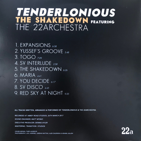 ladda ner album Tenderlonious featuring The 22archestra - The Shakedown