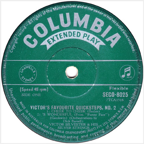 baixar álbum Victor Silvester and His Silver Strings - Victors Favourite Quicksteps No 2