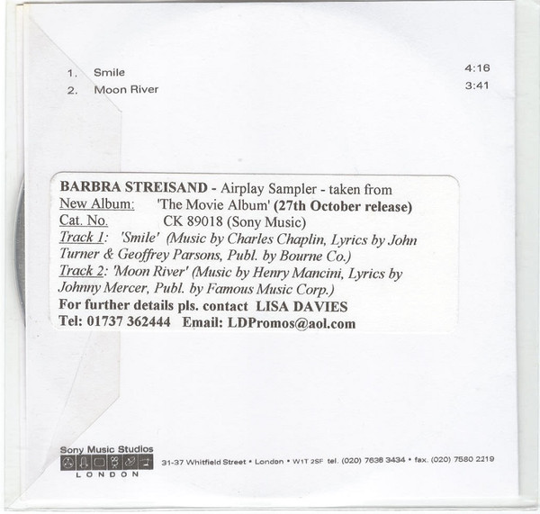 baixar álbum Barbra Streisand - The Movie Album Sampler
