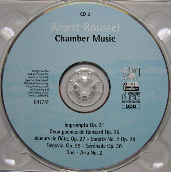 descargar álbum Albert Roussel - Chamber Music Complete