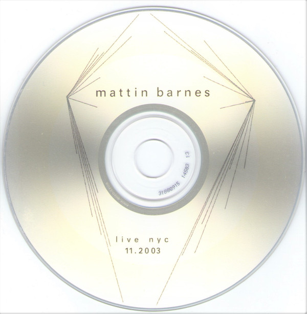 télécharger l'album Mattin, Barnes - Live NYC 112003