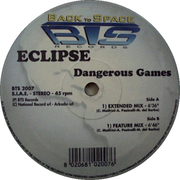 télécharger l'album Eclipse - Dangerous Games
