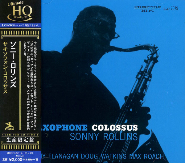 Sonny Rollins – Saxophone Colossus (2017, UHQCD, CD) - Discogs