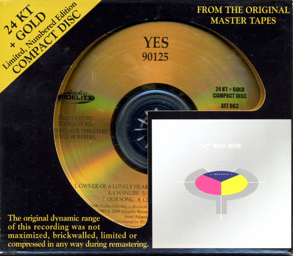 Yes – 90125 (2009, CD) - Discogs