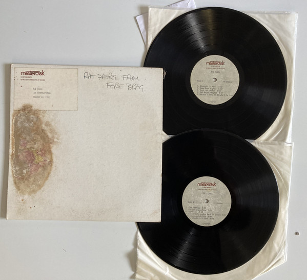 The Clash – Rat Patrol From Fort Brag (1982, Acetate) - Discogs