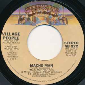 Macho Man (Vinyl, 7