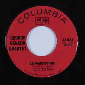 The George Benson Quartet - Summertime / Ain't That Peculiar album cover