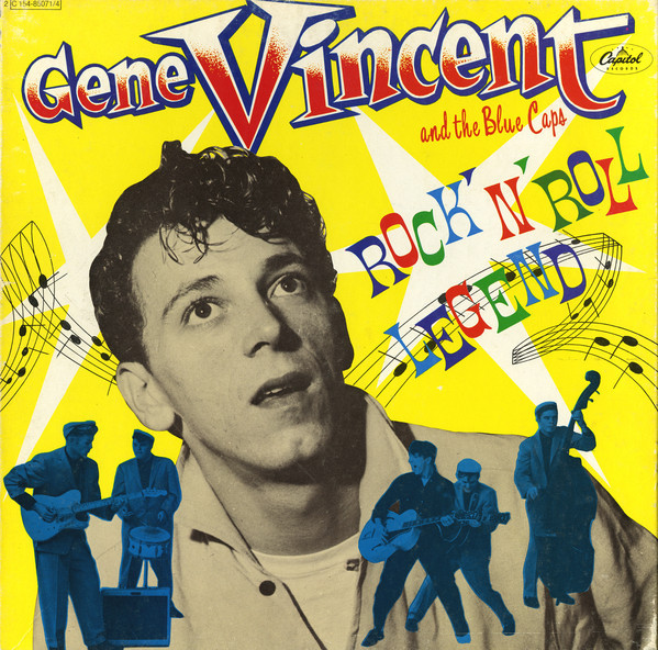 Gene Vincent And The Blue Caps – Rock 'N' Roll Legend (1977, Vinyl