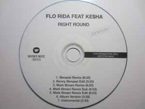Flo Rida Featuring Ke$ha – Right Round (2009, CDr) - Discogs