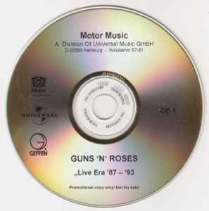 CD Guns N' Roses Live Era '87-'93 0694905142 Geffen 2 Disc 2x