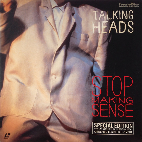 Talking Heads – Stop Making Sense (1984, CLV, Laserdisc) - Discogs