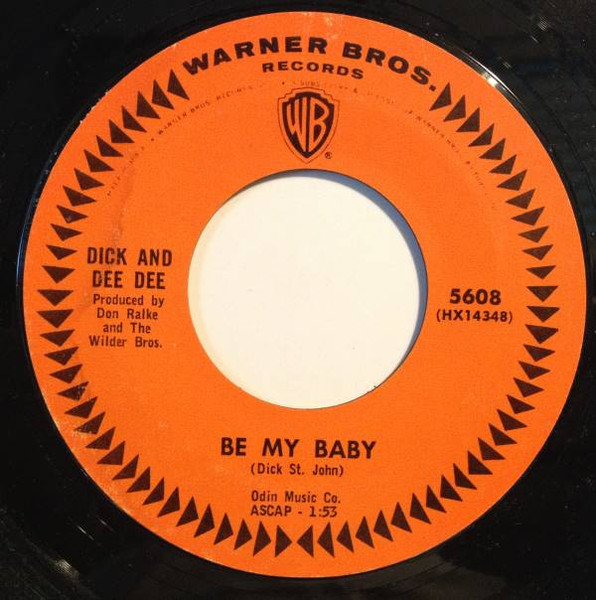 Dick And Dee Dee - Be My Baby | Releases | Discogs