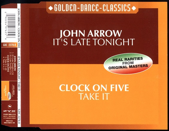 baixar álbum John Arrow Clock On Five - Its Late Tonight Take It