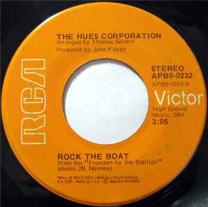 The Hues Corporation - Rock The Boat album cover