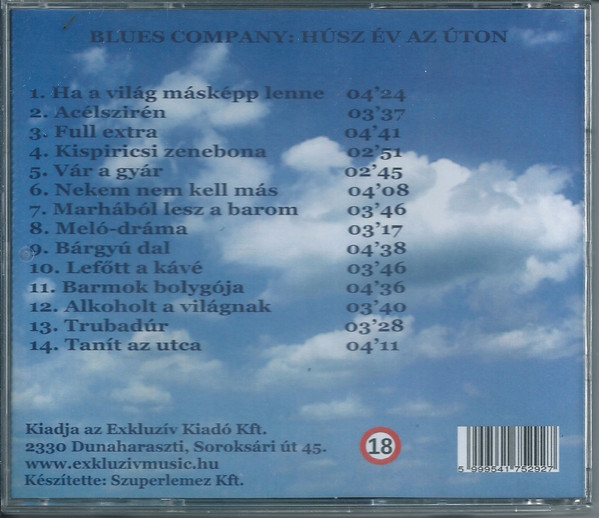 descargar álbum Blues Company - Húsz Év Az Úton