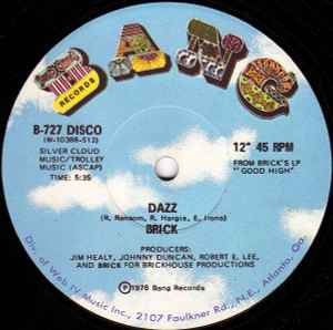 Brick - Dazz / Music Matic album cover