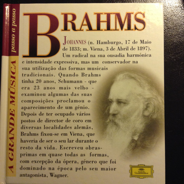 ladda ner album Johannes Brahms - Concerto Para Violino E Orquestra Em Ré Maior Op 77 Sonata Para Violino E Piano N1 Em Sol Maior Op 78