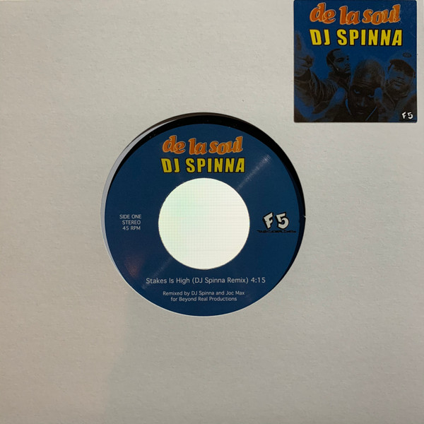 De La Soul – Stakes Is High (Dj Spinna Remix) (2020, Black, Vinyl