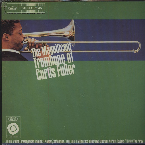 CURTIS FULLER / MAGNIFICENT TROMBONE LP EPIC ・CBS/SONY - レコード