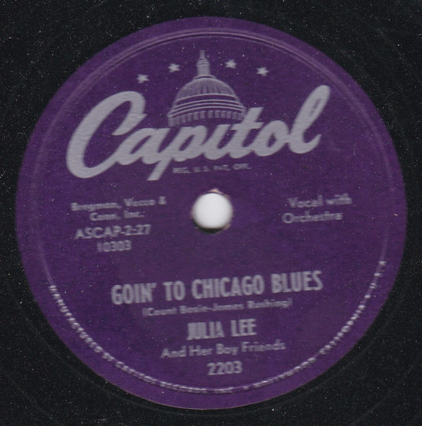 lataa albumi Download Julia Lee And Her Boy Friends - Goin To Chicago Blues Last Call album
