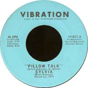 Sylvia Robinson - Pillow Talk / My Thing album cover