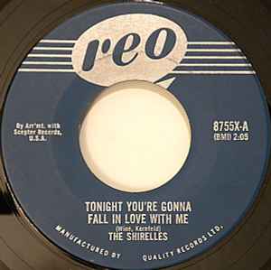The Shirelles - Tonight You're Gonna Fall In Love With Me  album cover