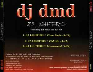 DJ DMD - 25 Lighters album cover