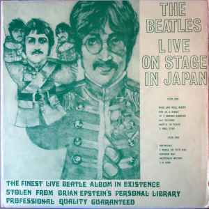 The Beatles – Live On Stage In Japan (Vinyl) - Discogs