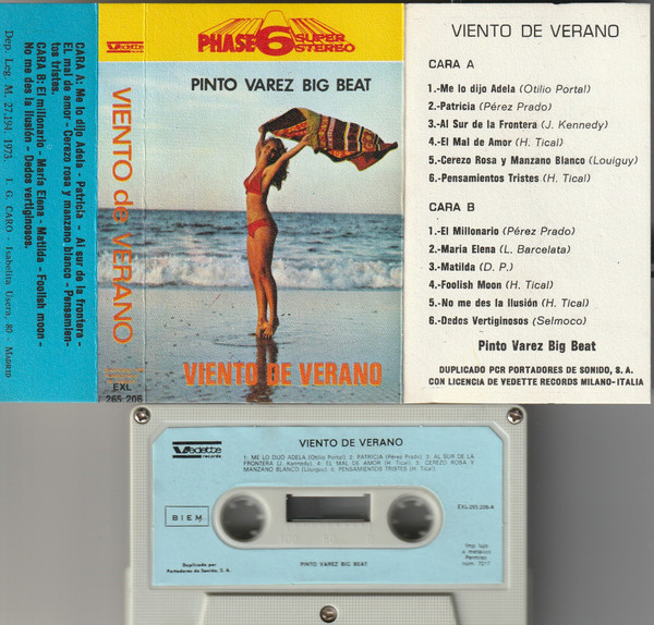 last ned album Pinto Varez Big Beat - Viento De Verano Vento DEstate