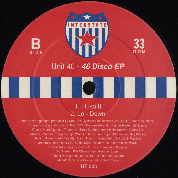 last ned album Unit 46 - 46 Disco EP