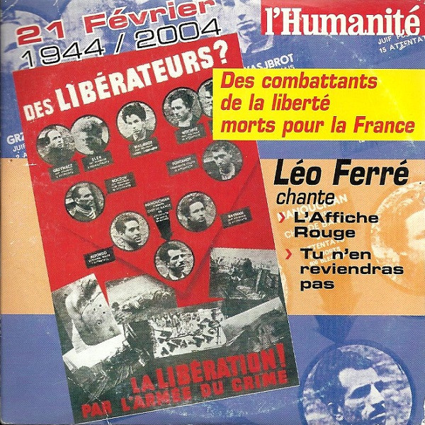 descargar álbum Léo Ferré - 21 Février 1944 2004 Des Combattants De La Liberté Morts Pour La France