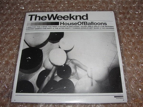 The Weeknd - House Of Balloons Album Cover Sticker
