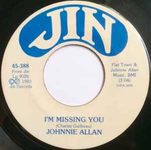 Johnnie Allan - I'm Missing You / Bonie Maronie album cover