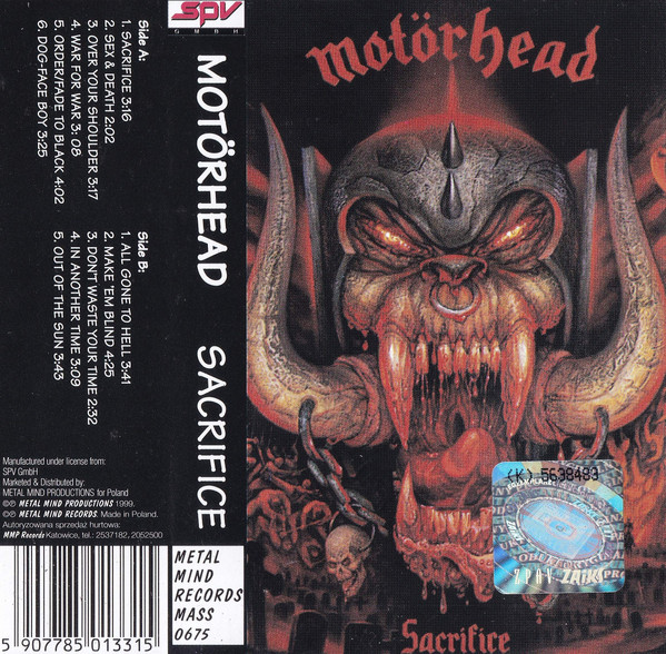 SACRIFICE CIFRA INTERATIVA (ver 2) por Motörhead @ Ultimate-Guitar.Com