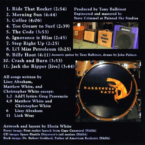 last ned album The Ballistic Cats - Ride That Rocket
