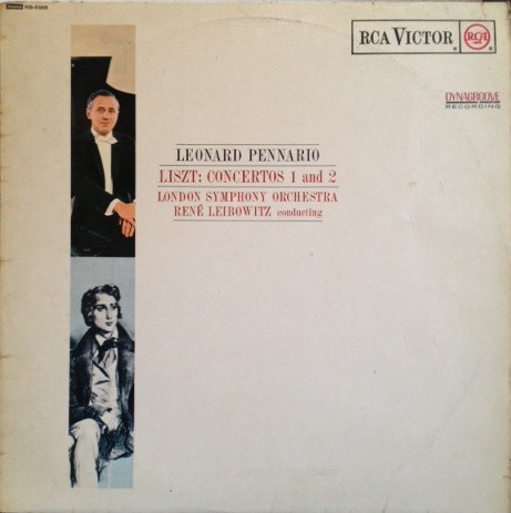 ladda ner album Leonard Pennario Liszt London Symphony Orchestra René Leibowitz - Concertos 1 And 2