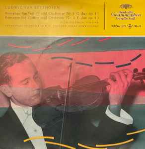Romanze Für Violine Und Orchester Nr. 1 G-Dur Op. 40 / Romanze Für Violine Und Orchester Nr. 2 F-Dur Op. 50 (Vinyl, 7