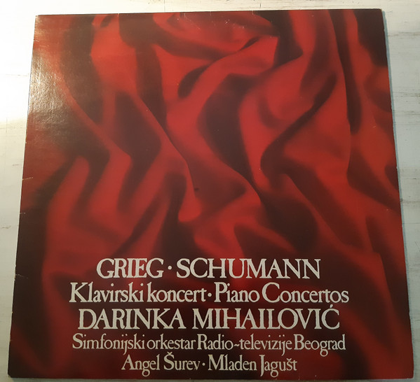 ladda ner album Edvard Grieg Robert Schumann - Koncert Za Klavir I Orkestar A moll Op16 Koncert Za Klavir I Orkestar A moll Op54