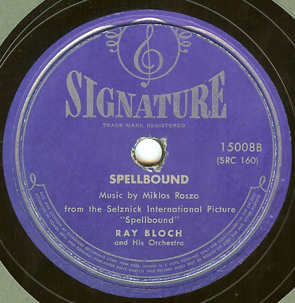 last ned album Ray Bloch And His Orchestra - The Bells Of St Marys Spellbound