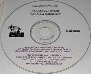 Cassady - Isabella Sunshine album cover