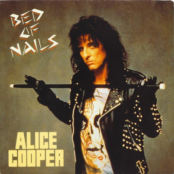 Alice Cooper Bed Of Nails - Blue UK 7