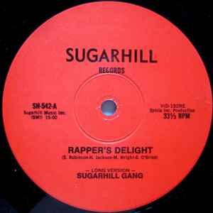 Sugarhill Gang - Rapper's Delight album cover