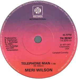 Meri Wilson - Telephone Man album cover