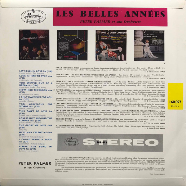 télécharger l'album Peter Palmer - Les Belles Années