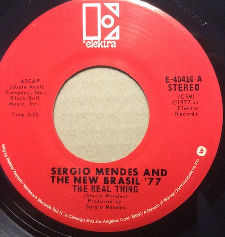 Sergio Mendes And The New Brasil '77 – The Real Thing (1977, Vinyl 