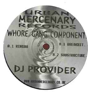 DJ Provider - Whore Gang Component album cover
