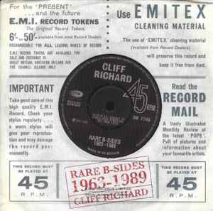 Rare B-Sides 1963-1989 - Cliff Richard