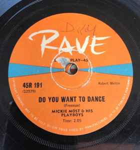 Mickie Most And His Playboys - Do You Want To Dance album cover