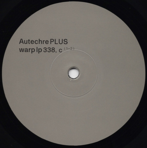 Autechre - PLUS | Warp Records (warp lp 338) - 9