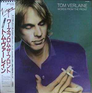 Tom Verlaine – Words From The Front (1982, Vinyl) - Discogs